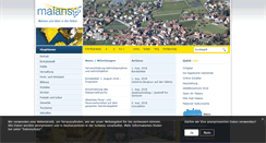 Desktop Screenshot of malans.ch